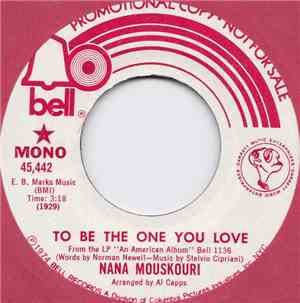 Nana Mouskouri - To Be The One You Love