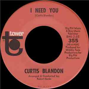 Curtis Blandon - I Need You