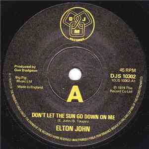 Elton John - Don't Let The Sun Go Down On Me