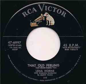 Lena Horne - That Old Feeling / Sweet Thing