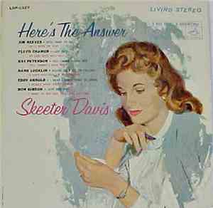 Skeeter Davis - Here's The Answer