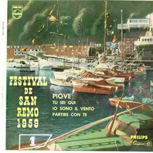 Arturo Testa - Festival De San Remo 1959 - Nº 1