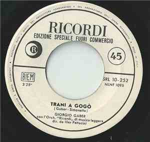 Giorgio Gaber - Trani A Gogo