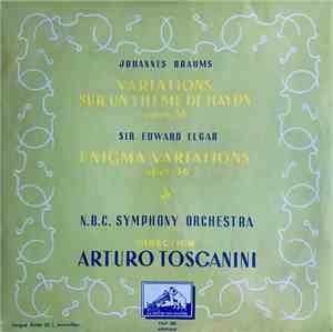 Johannes Brahms, Sir Edward Elgar, Arturo Toscanini, N.B.C Symphony Orchest ...
