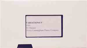 John Cage / Merce Cunningham - Variations V