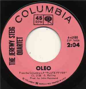 The Jeremy Steig Quartet - Oleo / Dark As A Dungeon