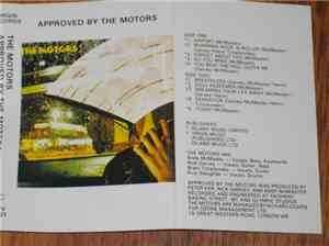 The Motors - Approved By The Motors