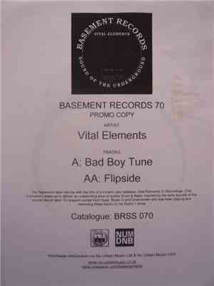Vital Elements - Bad Boy Tune / Flipside