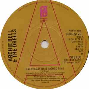 Archie Bell & The Drells - Everybody Have A Good Time