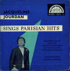 Jacqueline Jourdan - Sings Parisian Hits