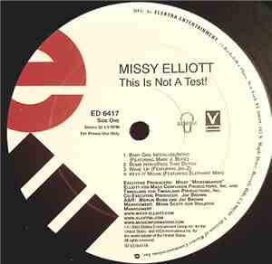 Missy Elliott - This Is Not A Test!