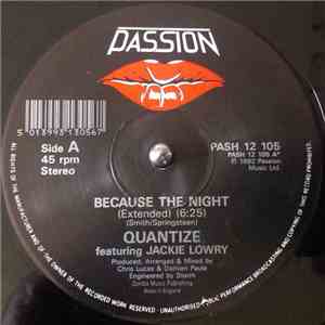Quantize Featuring Jackie Lowry / Quantize Featuring Damien Paule - Because ...