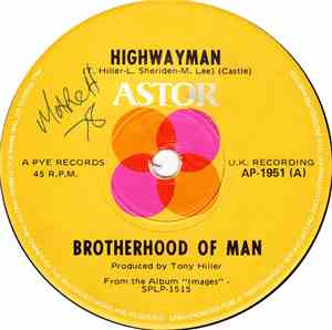 Brotherhood Of Man - Highwayman