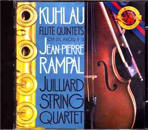 Kuhlau / Jean-Pierre Rampal, Juilliard String Quartet - Flute Quintets Op.5 ...