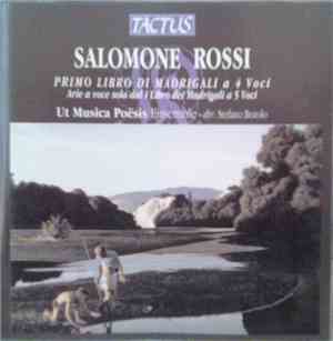 Salomone Rossi - Ut Musica Poësis Ensemble, Stefano Bozolo - Primo Libro Di ...