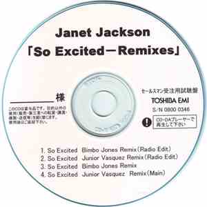 Janet Jackson - So Excited (Remixes)