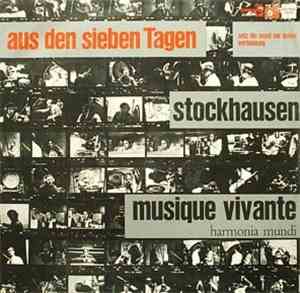 Karlheinz Stockhausen - Musique Vivante - Aus Den Sieben Tagen / Fais Voile ...