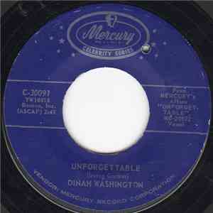 Dinah Washington - Unforgettable / Love Walked In