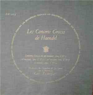 Haendel - Orchestre de Chambre de la Sarre Sous La Direction De Karl Risten ...