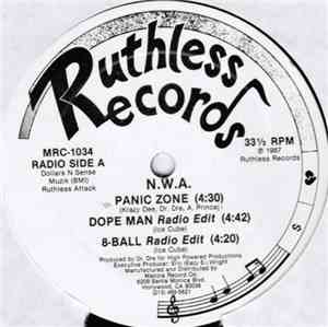 N.W.A. - Panic Zone / Dope Man / 8-Ball