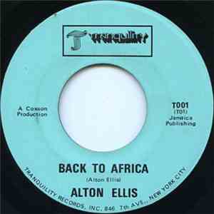 Alton Ellis - Back To Africa