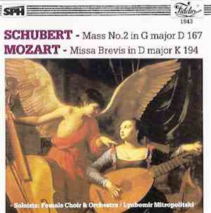 Bulgarian Radio Symphony Orchestra, Schubert, Mozart - Mass No.2 In G Major ...