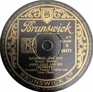 Jerry Gray And His Orchestra - Bamboo / Sitting By The Window