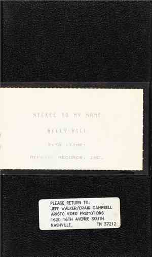 Billy Hill  - Nickel To My Name