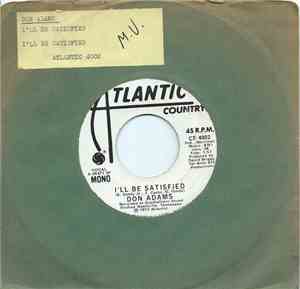 Don Adams  - I'll Be Satisfied