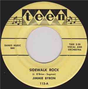 Jimmie Byron - Sidewalk Rock / Screamin'