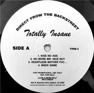 Totally Insane - Direct From The Backstreet