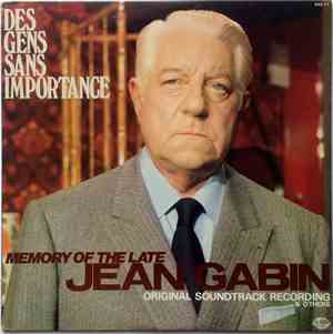 Various - Des Gens Sans Importance / Memory Of The Late Jean Gabin