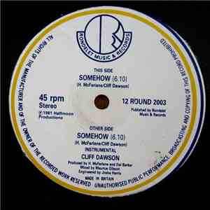 Cliff Dawson - Somehow