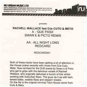 Rachel Wallace Feat. Dj Cuto & Meto - Que Pasa