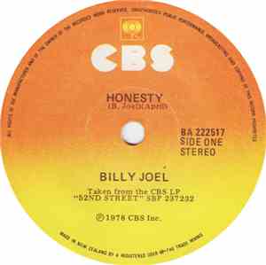Billy Joel - Honesty