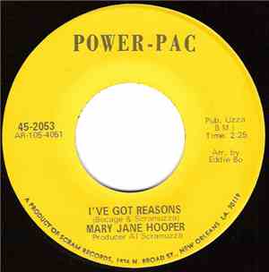 Mary Jane Hooper - I've Got Reasons / Teach Me