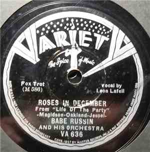 Babe Russin And His Orchestra - Roses In December / Love Or Infatuation