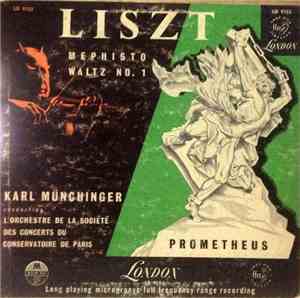 Liszt, Karl Münchinger, L'Orchestre De La Société Des Concerts Du Conservat ...