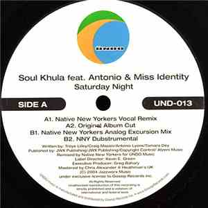 Soul Khula - Saturday Night