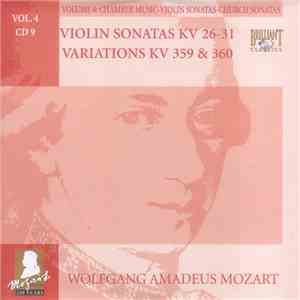 Wolfgang Amadeus Mozart - Violin Sonatas KV 26-31 - Variations KV 359 & 360