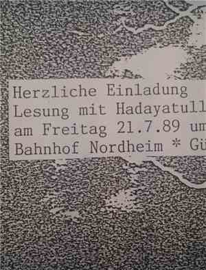 Hadayatullah Hübsch - Herzliche Einladung