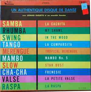 Léonard Duquette Et Son Ensemble Hawaien - Un Authentique Disque De Danse