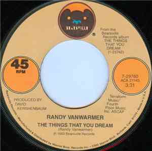 Randy Vanwarmer - The Things That You Dream