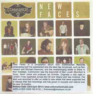 Various - New Faces