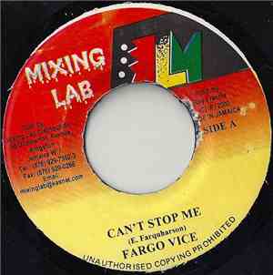 Fargo Vice / Zally - Can't Stop Me / Stop Talk