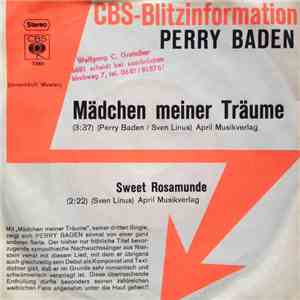 Perry Baden - Mädchen Meiner Träume