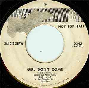 Sandie Shaw - Girl Don't Come