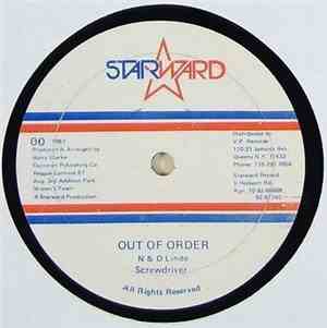 Screwdriver  - Out Of Order