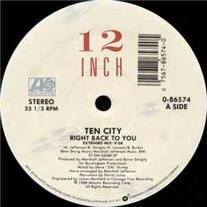 Ten City - Right Back To You