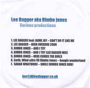 Lee Dagger aka Bimbo Jones - Various Productions